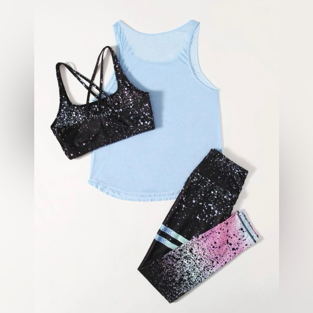 Sports bra and leggings set